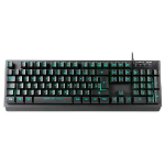 LC-Power LC-KEY-4B-LED toetsenbord Thuis USB QWERTZ Duits Zwart