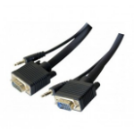 Hypertec 137212-HY video cable adapter 3 m VGA (D-Sub) + 3.5mm Black