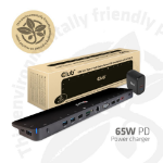 CLUB3D CSV-1564W65 laptop dock/port replicator Docking USB 3.2 Gen 1 (3.1 Gen 1) Type-C Black
