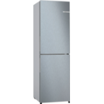 Bosch Serie 2 KGN27NLEAG fridge-freezer Freestanding 255 L E Stainless steel