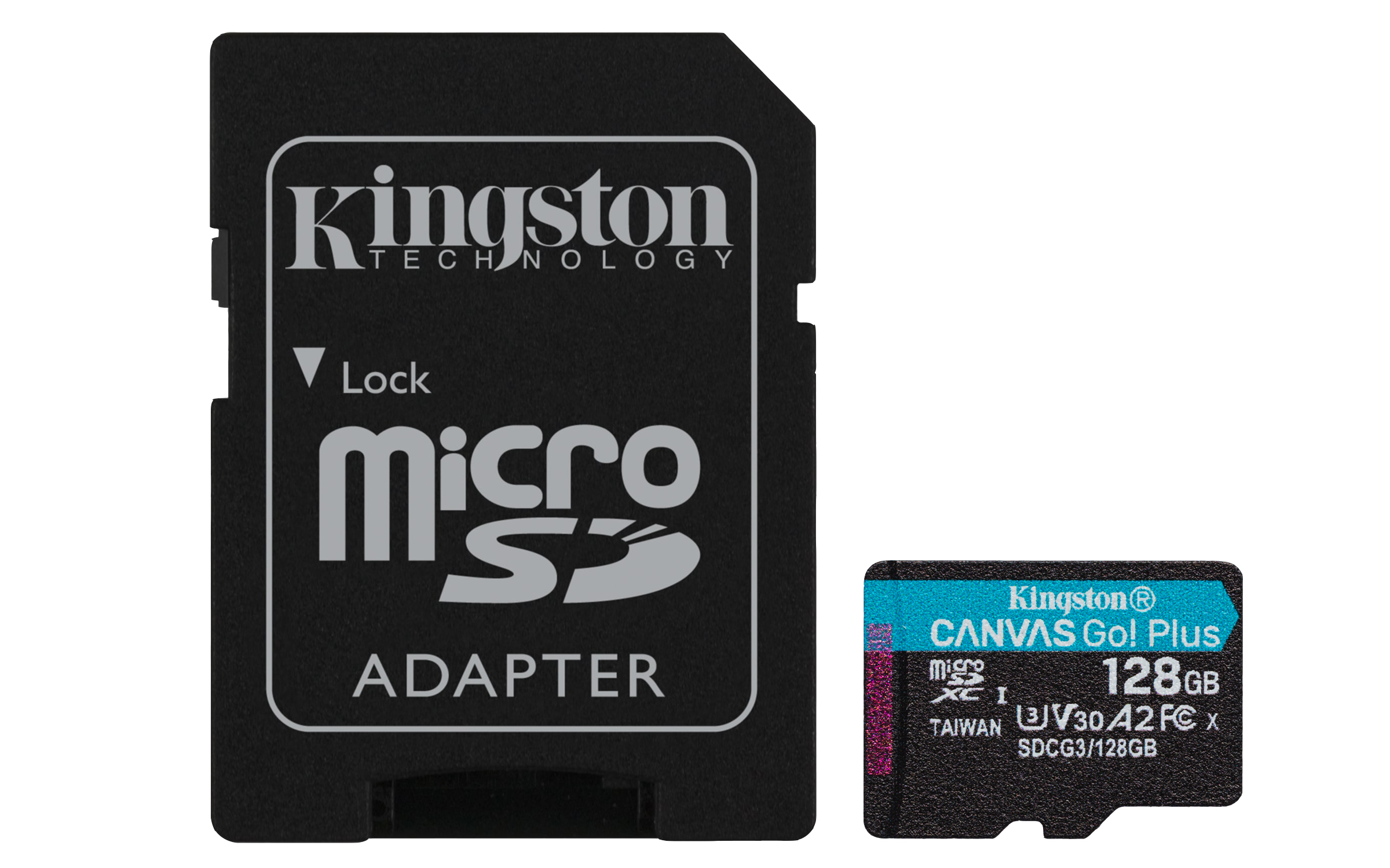 Image of Kingston Technology 128GB microSDXC Canvas Go Plus 170R A2 U3 V30...