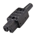 Kaiser C15 REWIREABLE 10AMP HOT CONDITION IEC SOCKET - KAISER