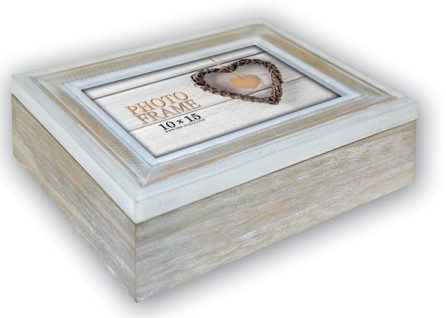 Image of ZEP Zacapa Box - Wood - Wood - Single picture frame - Table - 10 x...