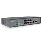 Digitus DN-95323-1 network switch Unmanaged Fast Ethernet (10/100) Power over Ethernet (PoE) Grey