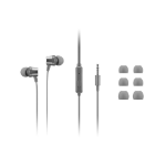 Lenovo 110 Analog Headphones Wired In-ear Calls/Music Gray