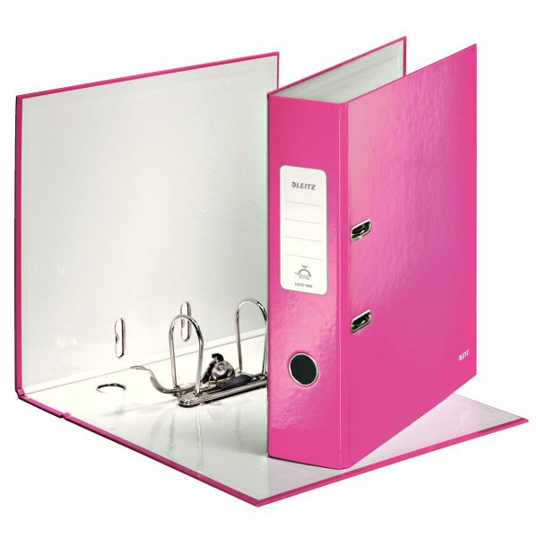 Image of Leitz 180° WOW ring binder A4 Pink