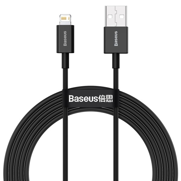 EU Product - Fast charging cable USB-A to USB-C, 66W, 1m - Black thumbnail