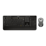 Logitech Wireless Combo MK520 keyboard Mouse included Office RF Wireless English Black