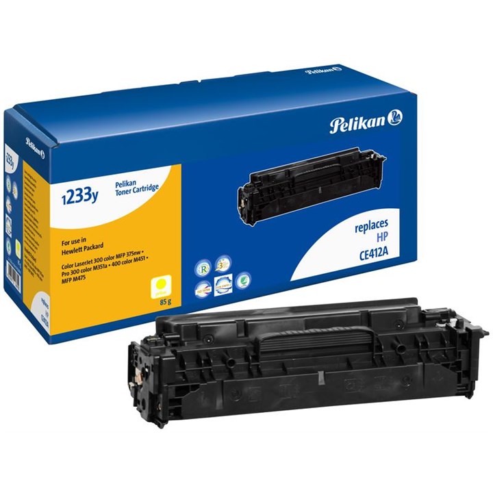 Image of Pelikan Laser Toner For HP 305A Yellow (Ce412A)