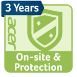 Acer Care Plus - 3 year On-Site Next Day with Equipment Protection (€50 fee) - Projectors