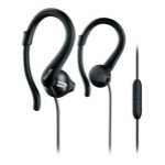 Philips ActionFit Sports headphones with mic SHQ1255TBK/00