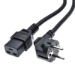 FDL 2M EUROPEAN MAINS PLUG (SCHUKO) TO IEC C19 SOCKET CABLE