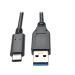 Tripp Lite U428-003 USB cable USB 3.2 Gen 2 (3.1 Gen 2) 35.8" (0.91 m) USB C USB A Black