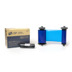 IDP Smart 51 & 31 Monochrome Blue Ribbon with Cleaning Roller 659372 (1200 prints)