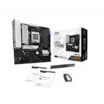 Asrock B850M PRO RS WIFI, AMD B850, AM5, Micro ATX, 4 DDR5, HDMI, DP, Wi-Fi 6E, 2.5G LAN, RGB, 3x M.2