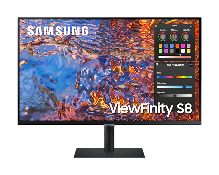 Image of Samsung ViewFinity LS32B800PXU 81.3 cm (32") 3840 x 2160 pixels 4K...