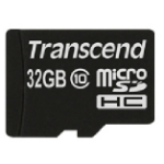 Transcend microSDXC/SDHC Class 10 32GB with Adapter