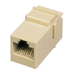 C2G RJ45 8p8c Keystone Modular Insert Coupler - White
