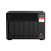 QNAP TVS-675 NAS Tower ZhaoXin KaiXian KX-6000 KX-U6580 8 GB DDR4 0 TB QuTS hero Black