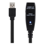 Deltaco USB3-1004 USB-kablar 7 m USB 3.2 Gen 1 (3.1 Gen 1) USB A Svart