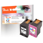 Peach 320945 inktcartridge 2 stuk(s) Compatibel Normaal rendement Cyaan, Magenta, Geel