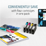 HP 6ZC70AE/963 Ink cartridge multi pack Bk,C,M,Y 24,09ml + 3x10,7ml Pack=4 for HP OJ Pro 9010/e/9020/9020 e