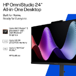 HP DP2X2EA All-in-One PC/workstation AMD Ryzen™ 3 30 60.5 cm (23.8") 1920 x 1080 pixels 8 GB LPDDR5x-SDRAM 256 GB SSD Windows 11 Home Wi-Fi 6 (802.11ax) Black