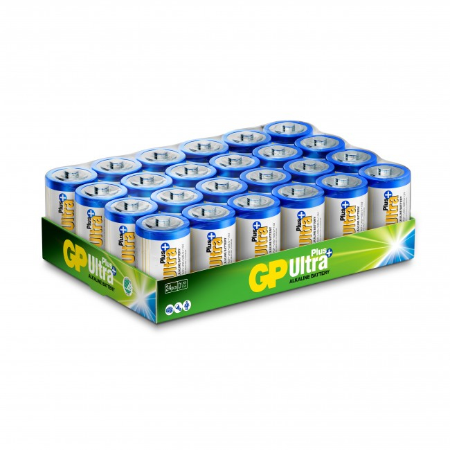 EU Product - 13AUP-S24/ LR20/ ULTRA PLUS battery - 24 Pack