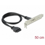 DeLOCK Slot Bracket with 1 x USB Type-C Port
