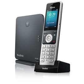 Yealink W60P IP-telefoner Svart, Silver TFT