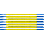 Brady SCNG-07-MINUS cable marker Black, Yellow Nylon 300 pc(s)