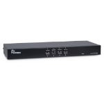 Inter-Tech AS-9108DA KVM-switch Rack-montage Zwart
