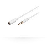Microconnect 3.5mm - 3.5mm, 2.0m audio cable 2 m White