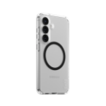 PanzerGlass CARE by ® Flagship Case Transparent Urban Combat w. Black Qi Compatible Samsung Galaxy S25