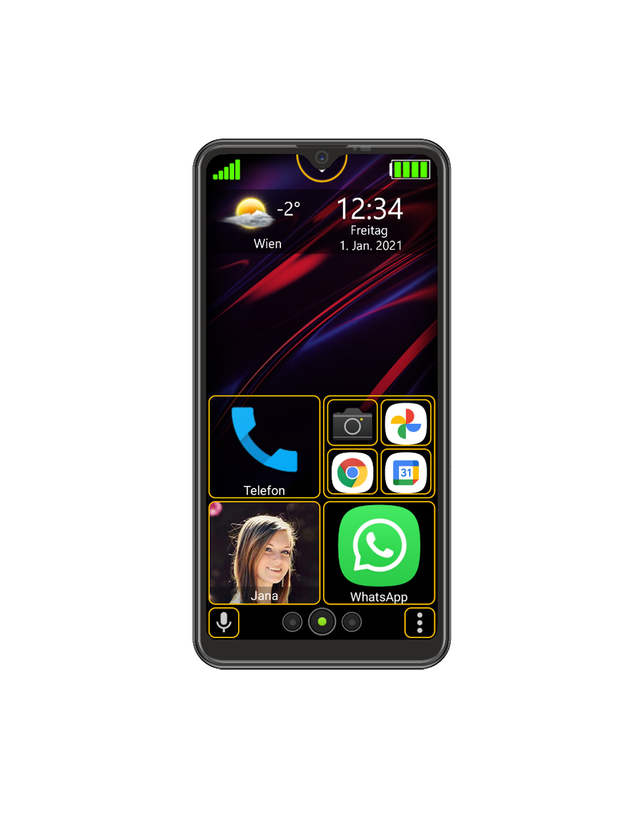 Image of Beafon M6s 15.9 cm (6.26") Dual SIM Android 10.0 4G USB Type-C 3...