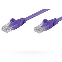 Image of Microconnect 2m CAT5e UTP networking cable Purple U/UTP (UTP)