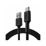 Green Cell KABGC22 USB cable USB 2.0 1.2 m USB A USB C Black