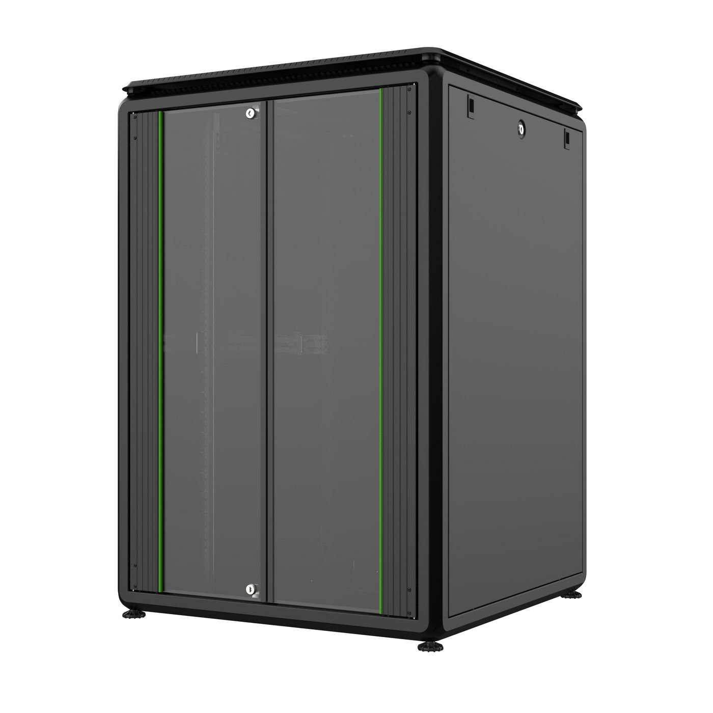 Image of Lanview RDL22U88BL rack cabinet 22U Freestanding rack Black