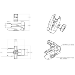 RAM Mounts RAM-200-1 montagekit