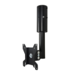 B-Tech SYSTEM 2 - Flat Screen Mount with Tilt & Swivel (VESA 100) for Ø50mm Poles