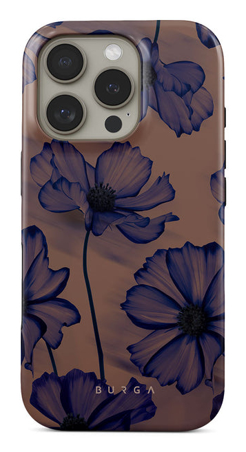 BURGA Velvet Nigh mobile phone case 16 cm (6.3") Cover Black, Blue, Brown
