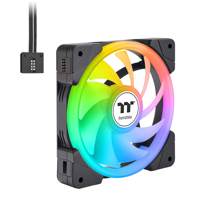 Image of Thermaltake SWAFAN EX12 ARGB Computer case Air cooler 14 cm Black...