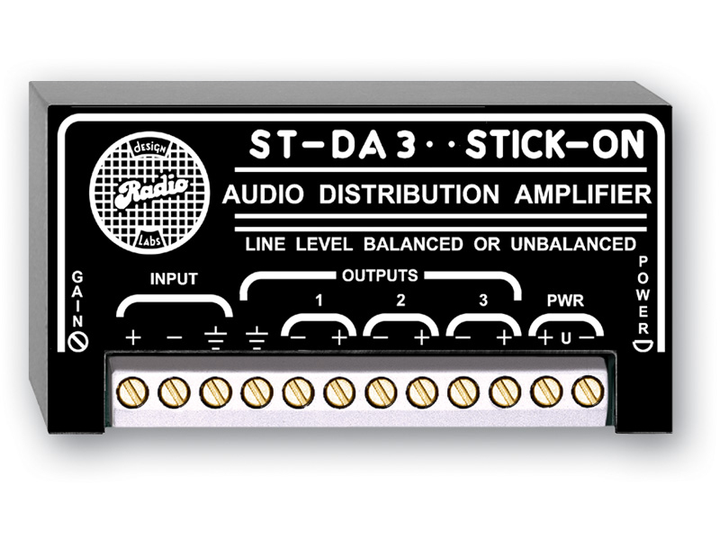 ST-DA3 audio amplifier 3.0 channels Public Address (