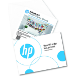 HP Advanced Photo Paper, Glossy, 65 lb, 5 x 5 in. (127 x 127 mm), 20 sheets