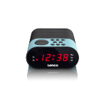 Lenco CR-07 Clock Black, Blue
