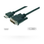 Microconnect HDMI - DVI-D, 0.5m Black