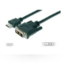 Microconnect HDMI - DVI-D, 0.5m Black