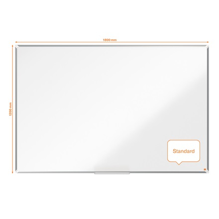 Nobo Premium Plus Enamel Magnetic Whiteboard 1800 x 1200mm 1915149