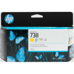 HP 498N7A/738 Ink cartridge yellow 130ml for HP DesignJet T 850
