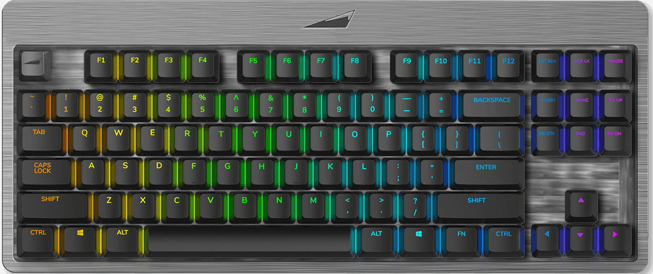 Image of Mountain Everest Core keyboard USB QWERTY US International Grey